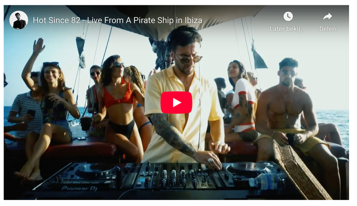 Hot Since 82 - Live From A Pirate Ship in Ibiza